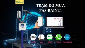 TRẠM ĐO MƯA TỰ ĐỘNG FAS-RAIN24